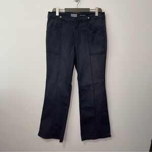 Anthropologie Pilcro charcoal Demilune Boot Cut Utility Flare pants in size 31